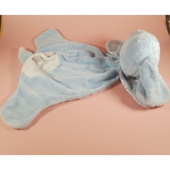 Baby Gund Blue Spunky Dog Comfy Security Blanket Plush Baby Lovey HuggyBuddy - Picture 5 of 11